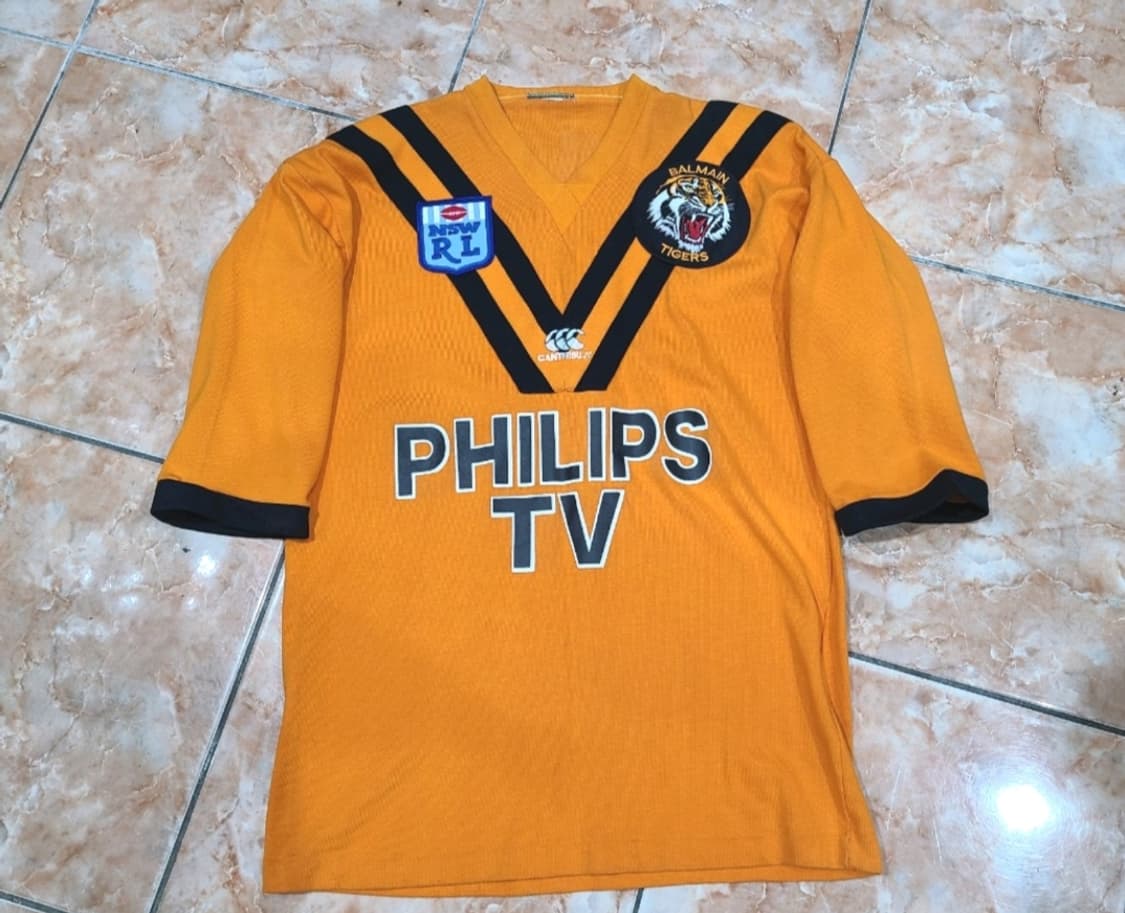 90년대 켄터베리 발메인 타이거즈 럭비 유니폼 상품이미지1