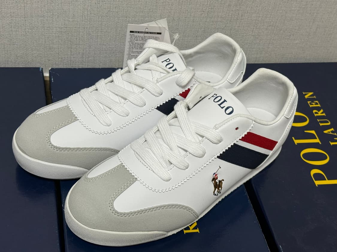 폴로 랄프 로렌 스니커즈 네이비 레드 230 상품이미지5