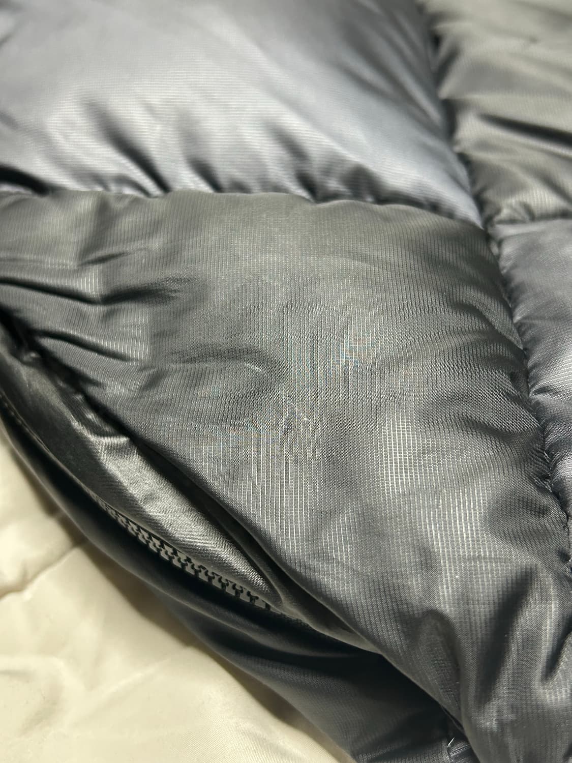 네이버후드 체커패딩 23fw 상품이미지8