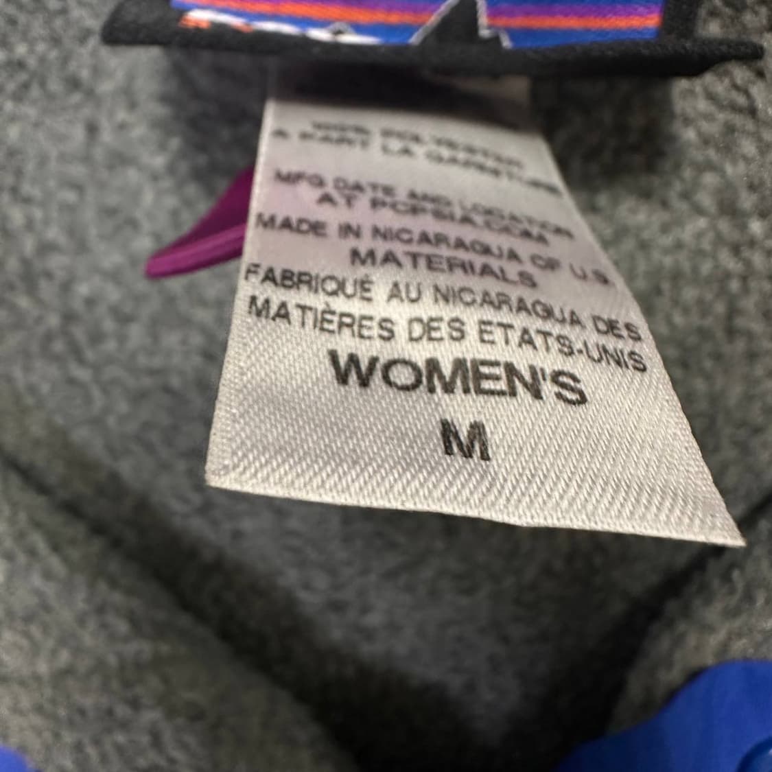 patagonia 파타고니아 신칠라 우먼 니켈 그레이 블루 M 상품이미지5