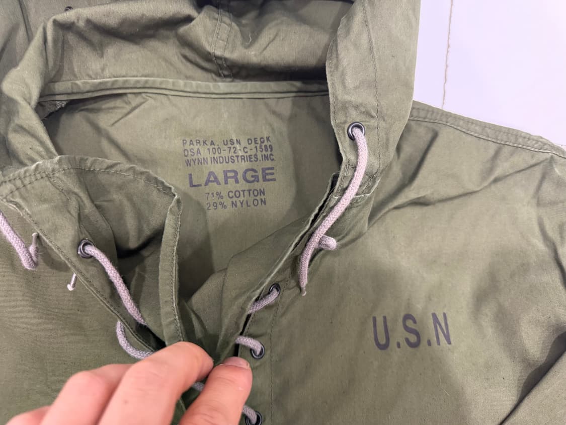 미해군 아노락 L(민트급) 상품이미지4