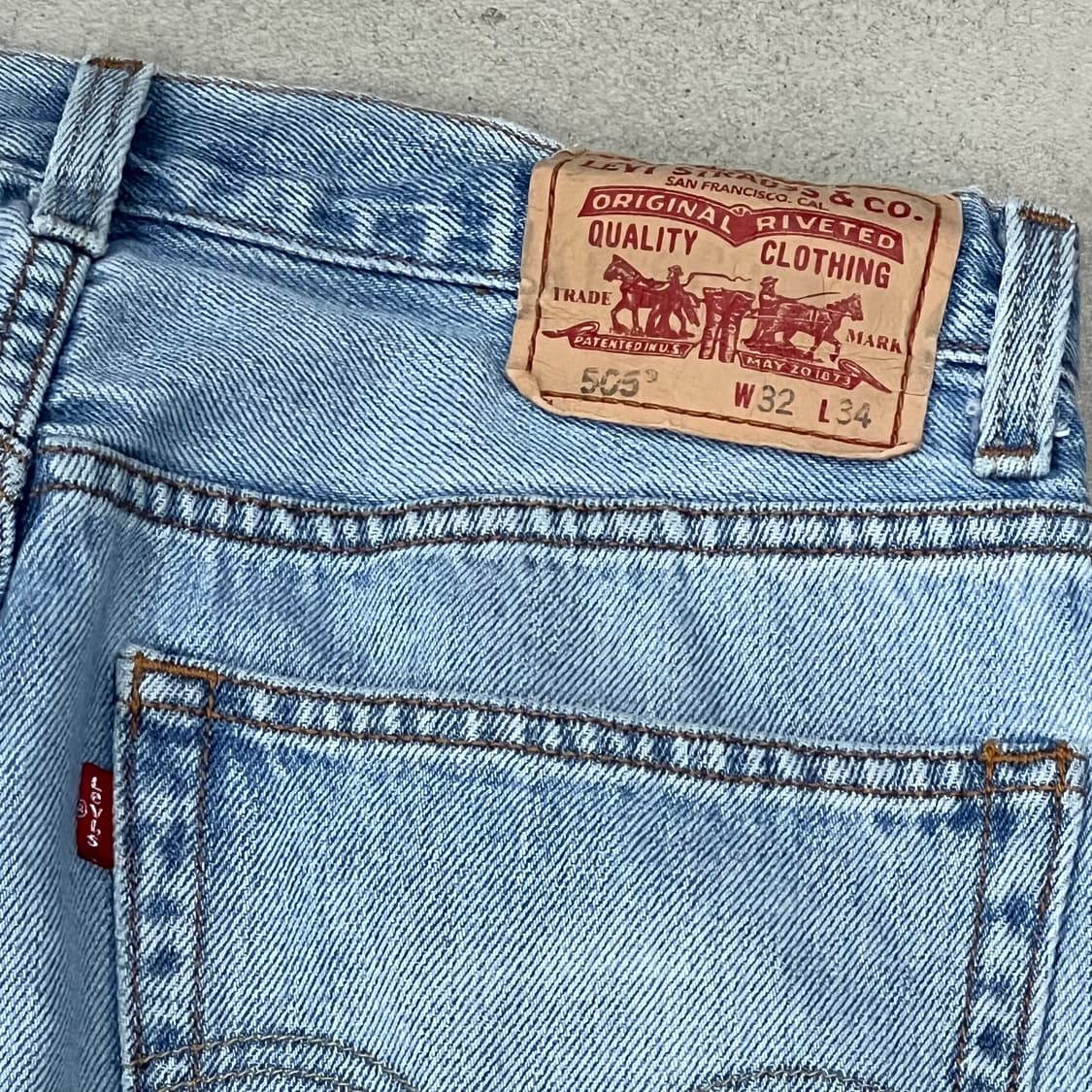 리바이스 505 데님팬츠 s09664 상품이미지5