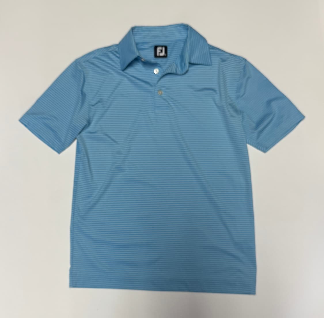 풋조이 골프 스트라이프 기능성 pk 반팔 카라 티셔츠 S 상품이미지1