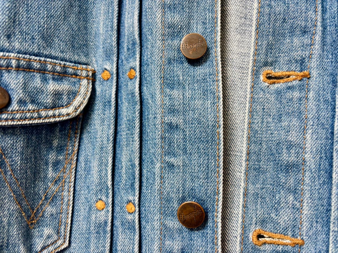 랭글러 mj11 wrangler 데님자켓 청자켓 존레논 일본산 상품이미지10