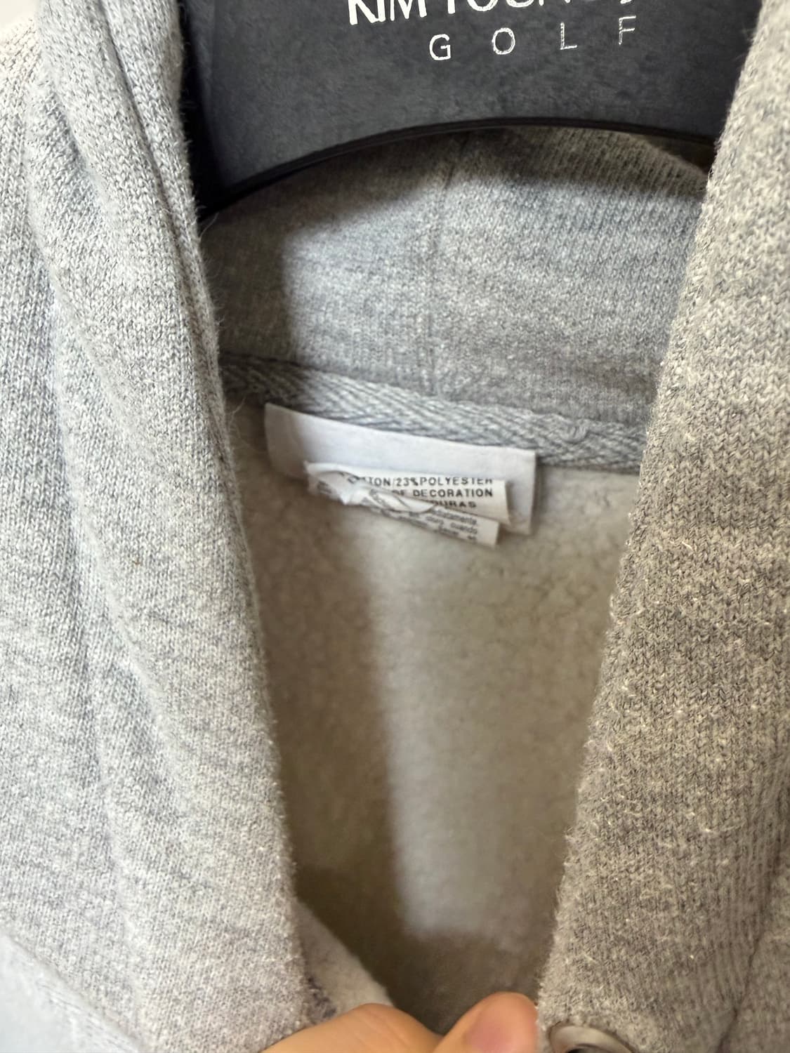 (M) champion 챔피온 리버스위브 블루택 후드티 상품이미지4