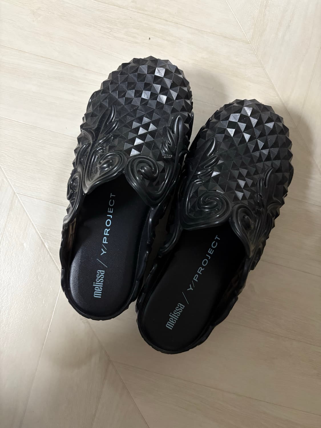 Y/Project x Mellisa 블랙 코트 클로그 37 상품이미지6