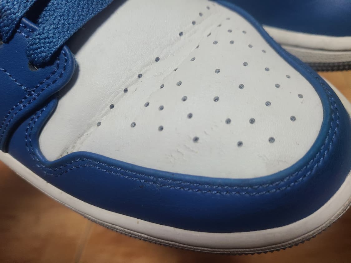 나이키 조던1로우 트루블루 270(265추천) 상품이미지3