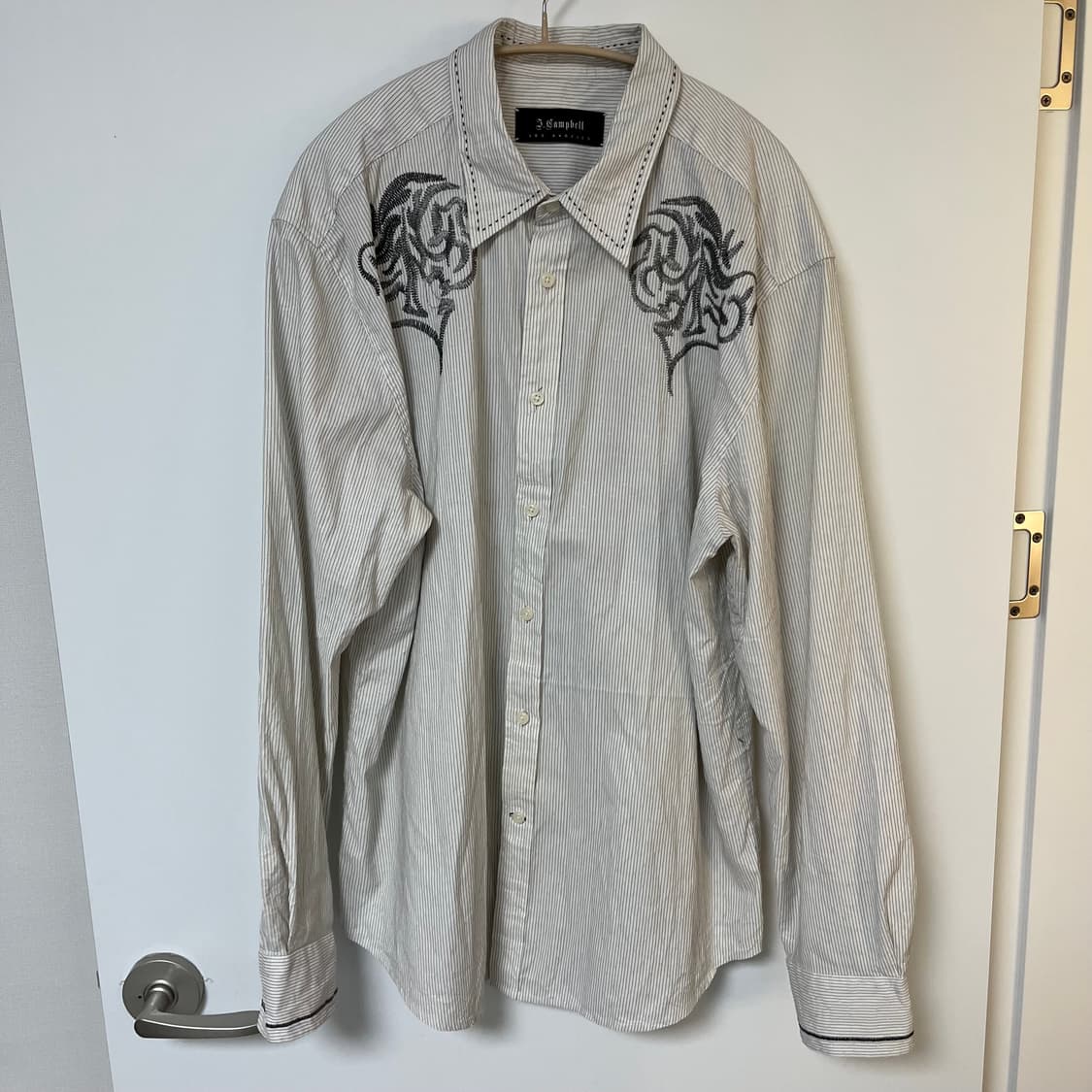 XL vtg 오리엔탈 자수 셔츠 상품이미지1