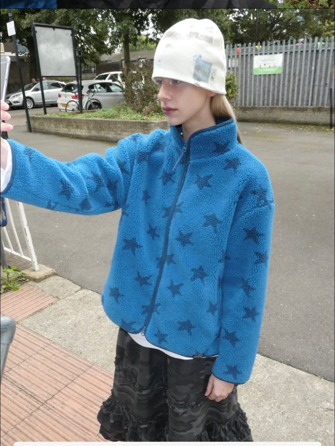 타입서비스 HIROMI X TSW 그래픽 비니 화이트 상품이미지4