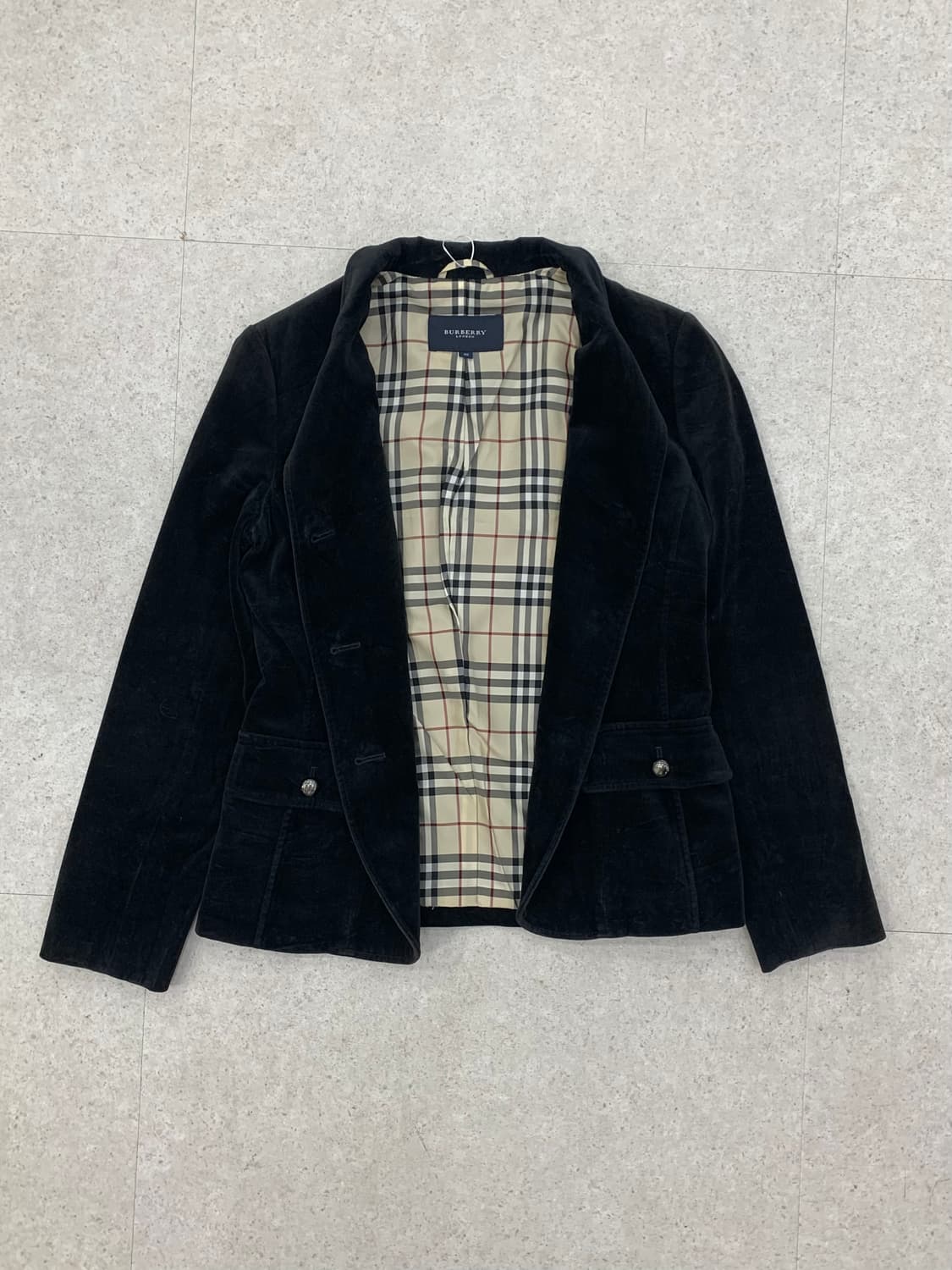 Burberry 버버리 벨벳 자켓 상품이미지4