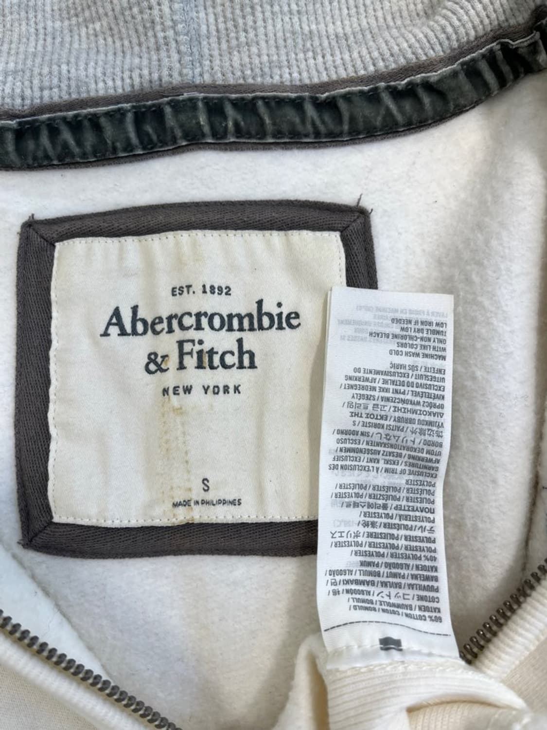 아베크롬비 후드 집업/#3130 상품이미지6