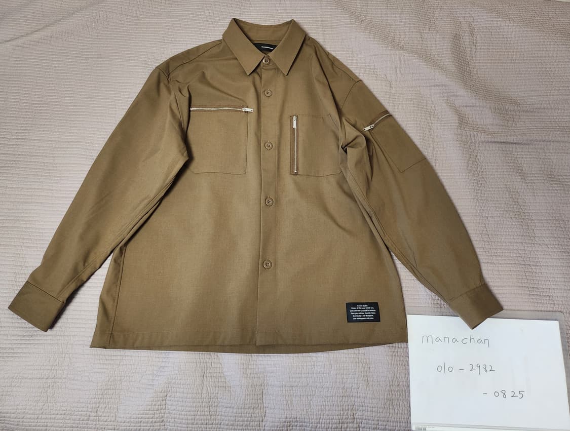 지유GU x 언더커버UNDERCOVER/지퍼 포켓 셔츠/L 상품이미지1