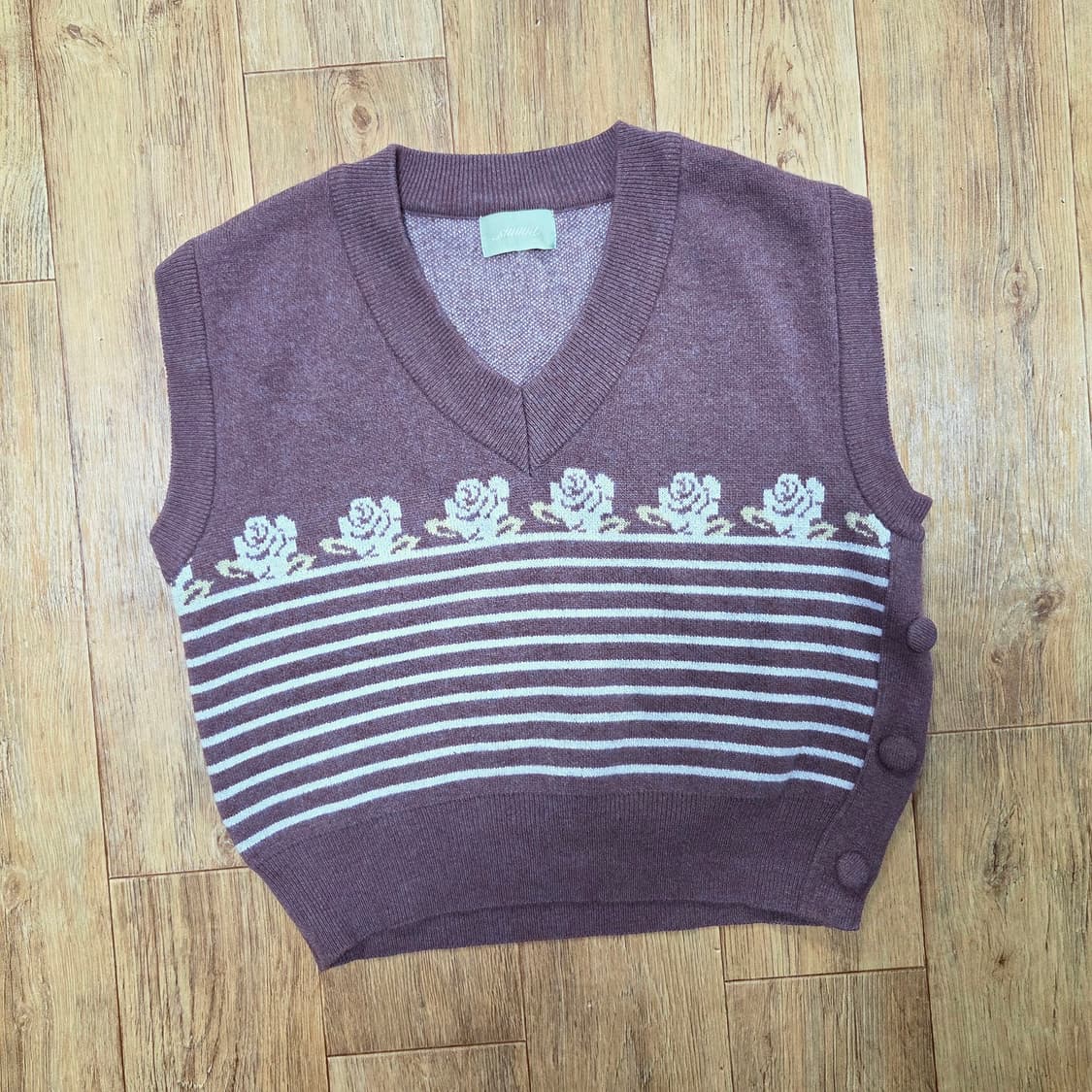 시눈(SINOON) SOULI 베스트니트 프리사이즈 새상품 상품이미지3