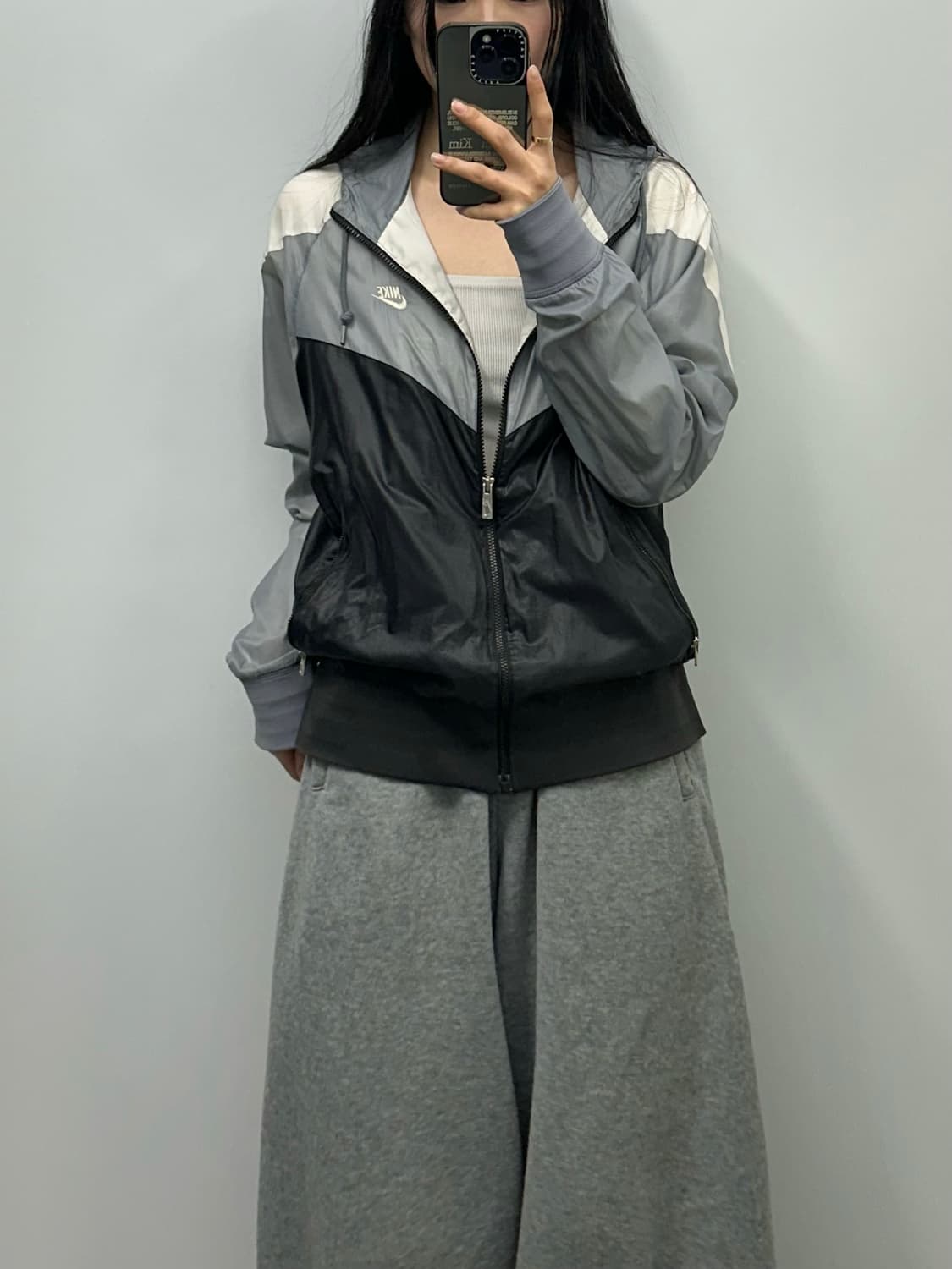 나이키 퓨추라 자수로고 배색 윈드러너 자켓 상품이미지1