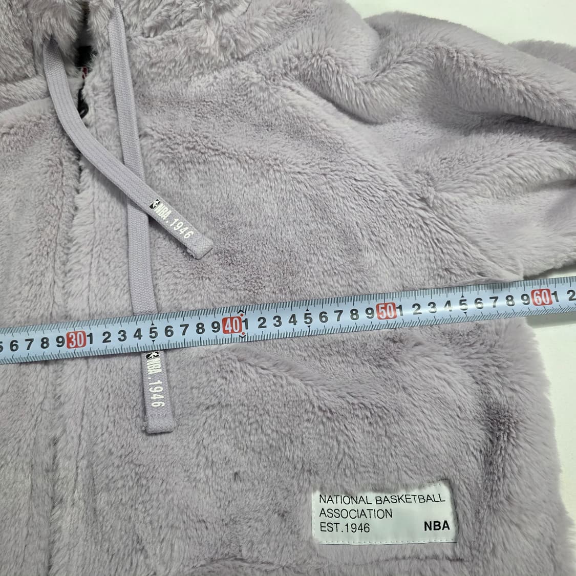 0707 NBA 퍼플 후리스 후드 집업 sx 상품이미지5