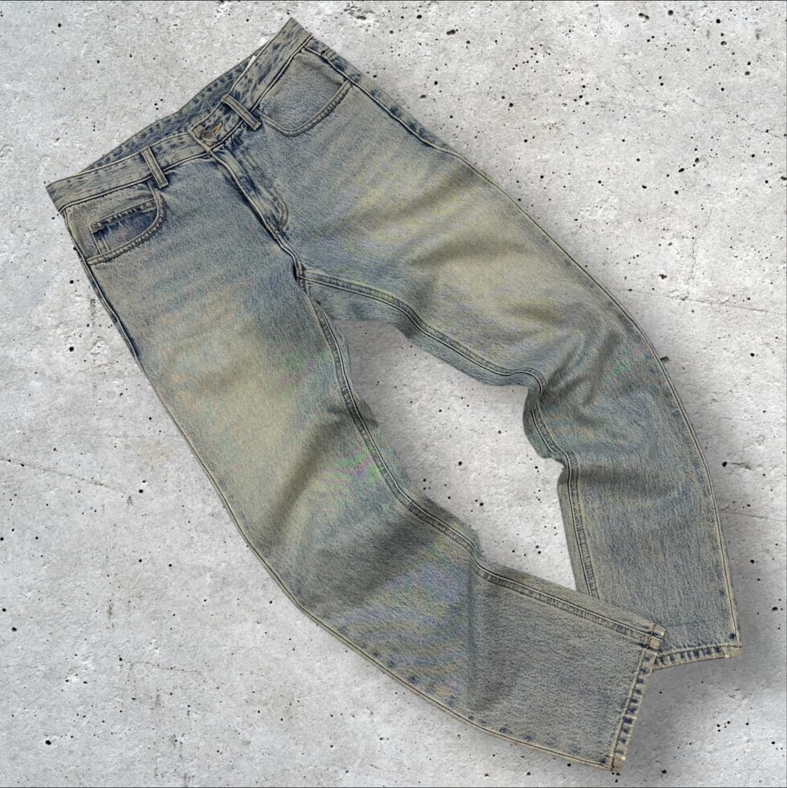 [46] 22s 솔리드옴므 SOLID 엠보 라이트 데님 팬츠 B902 상품이미지2