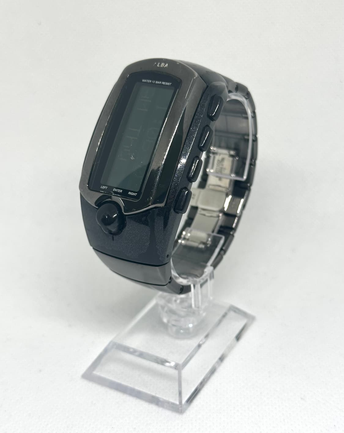세이코 알바 웹 (SEIKO ALBA Web) 블랙 메탈 디지털 워치 상품이미지2