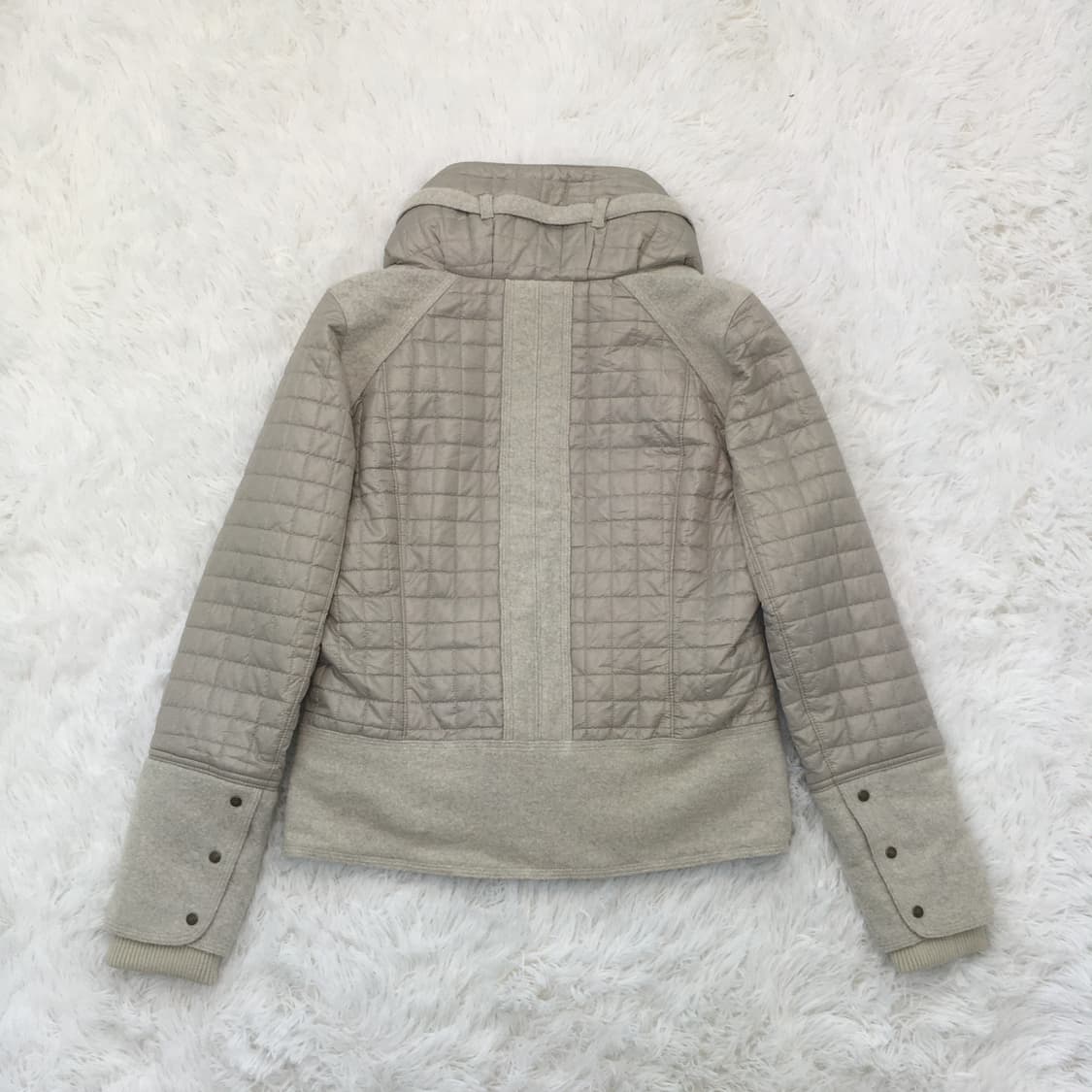 archive quilted wool zip-up jacket 상품이미지2