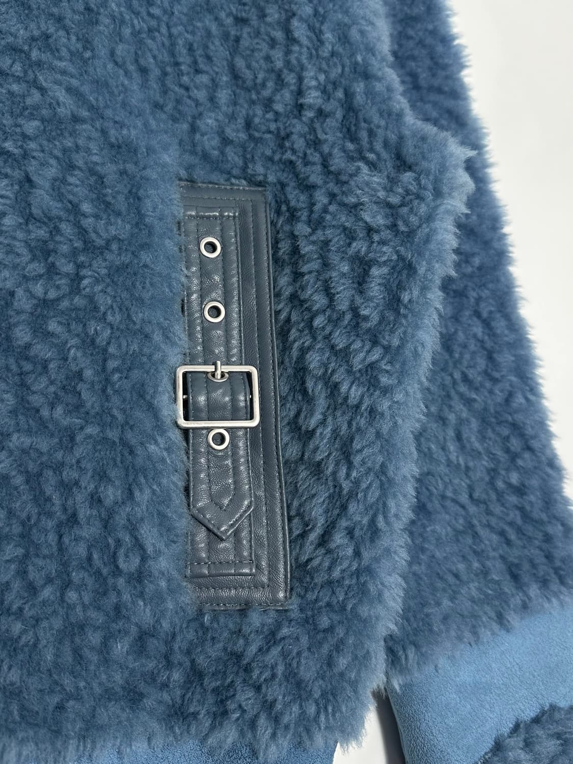 A&D 에이앤디 아뜰리에 호주 양모 컬링 쉬어드 무스탕 자켓 상품이미지6