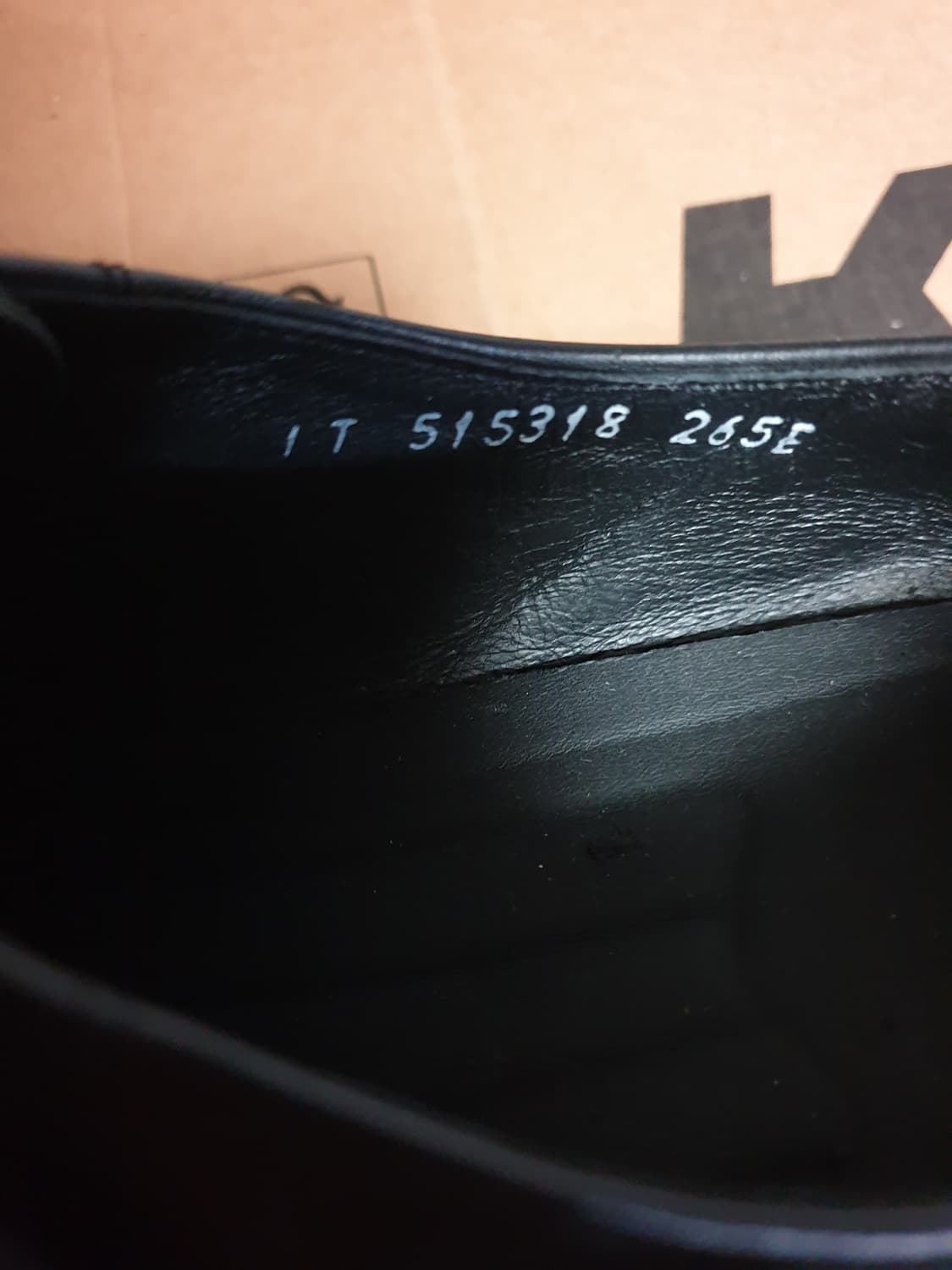 텐디 옥스퍼드 플레인토 천연가죽 구두 (265) 515318 상품이미지5