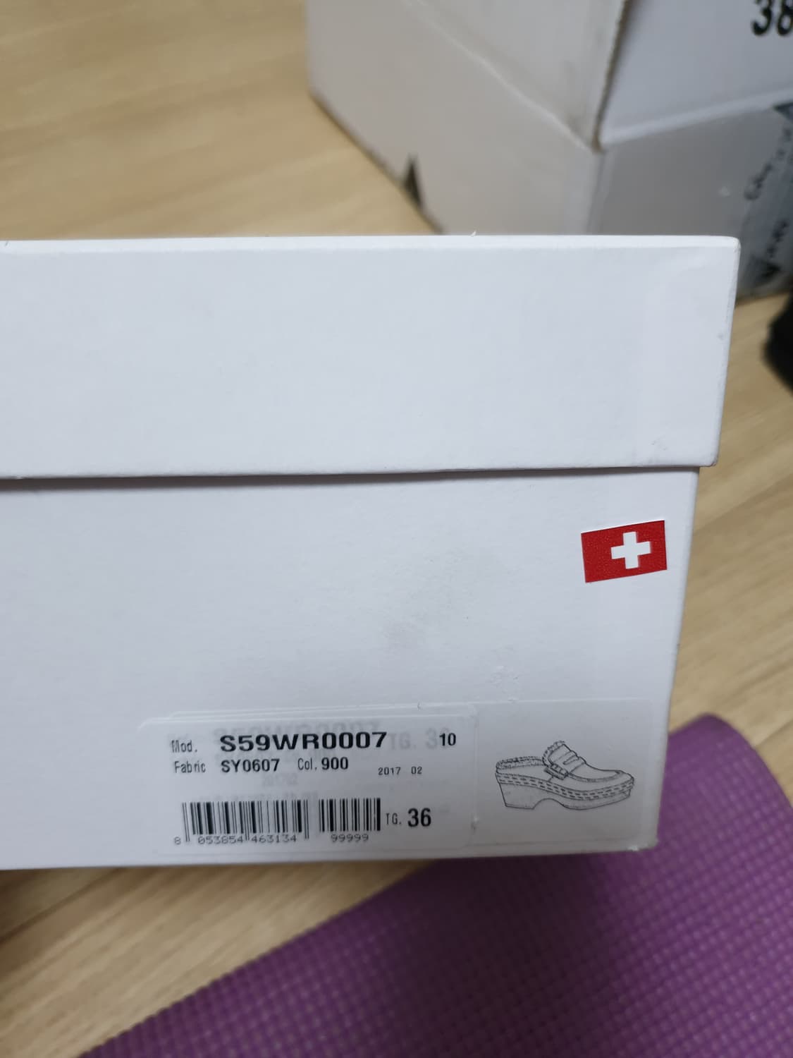 새상품 사이즈36 mm6 클로그 상품이미지1