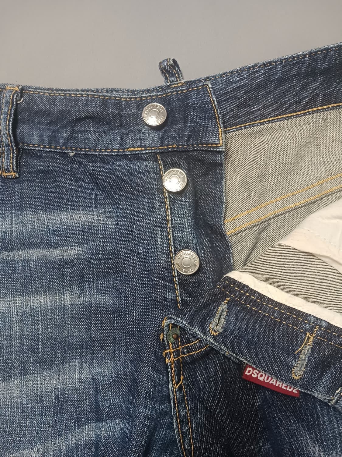 [34] 디스퀘어드2 녹워싱 M 부블레진 청바지 상품이미지6