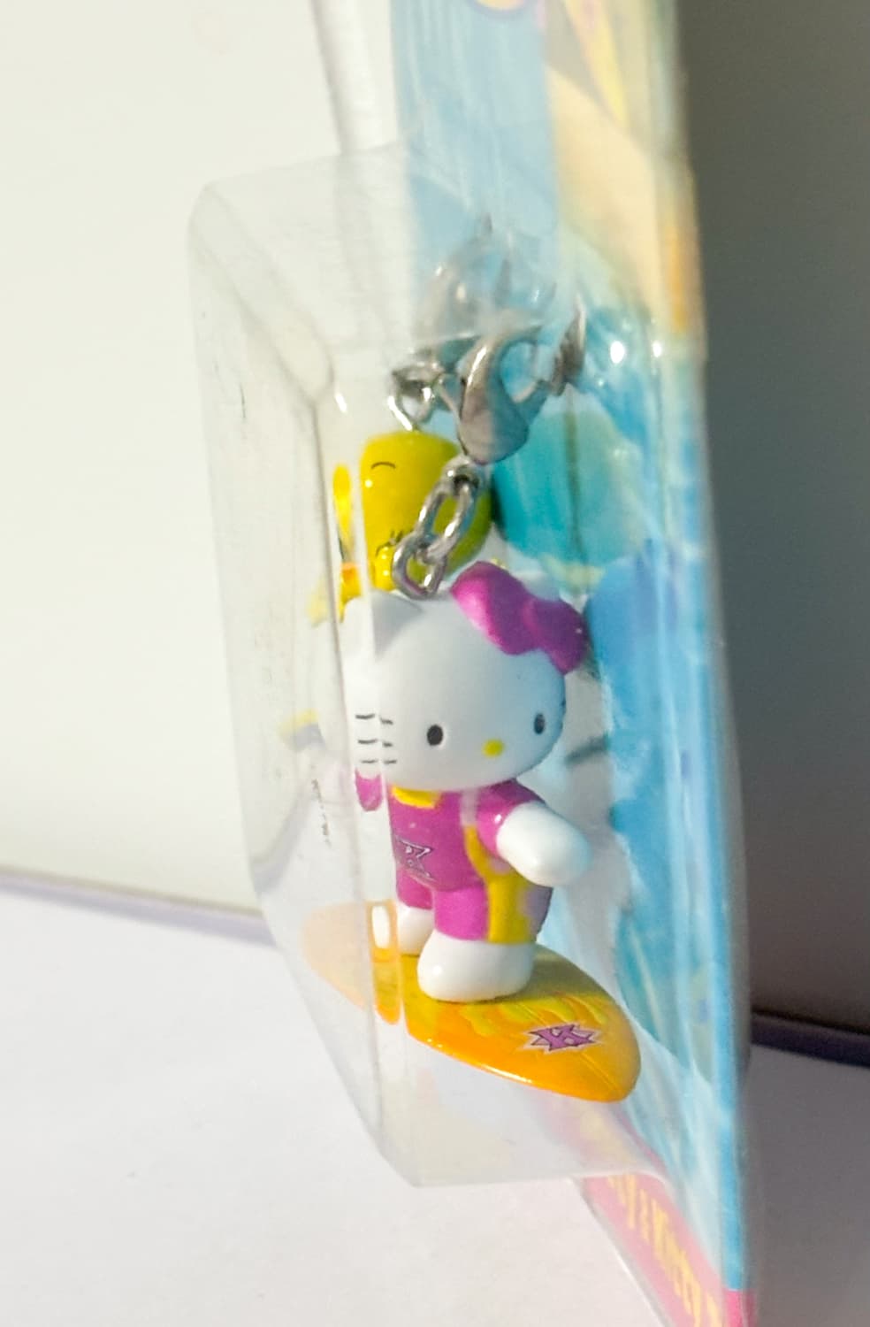 (희귀/레어) 미개봉 고전키티스트랩 써핑 키티 트위티 콜라보 키링 상품이미지2