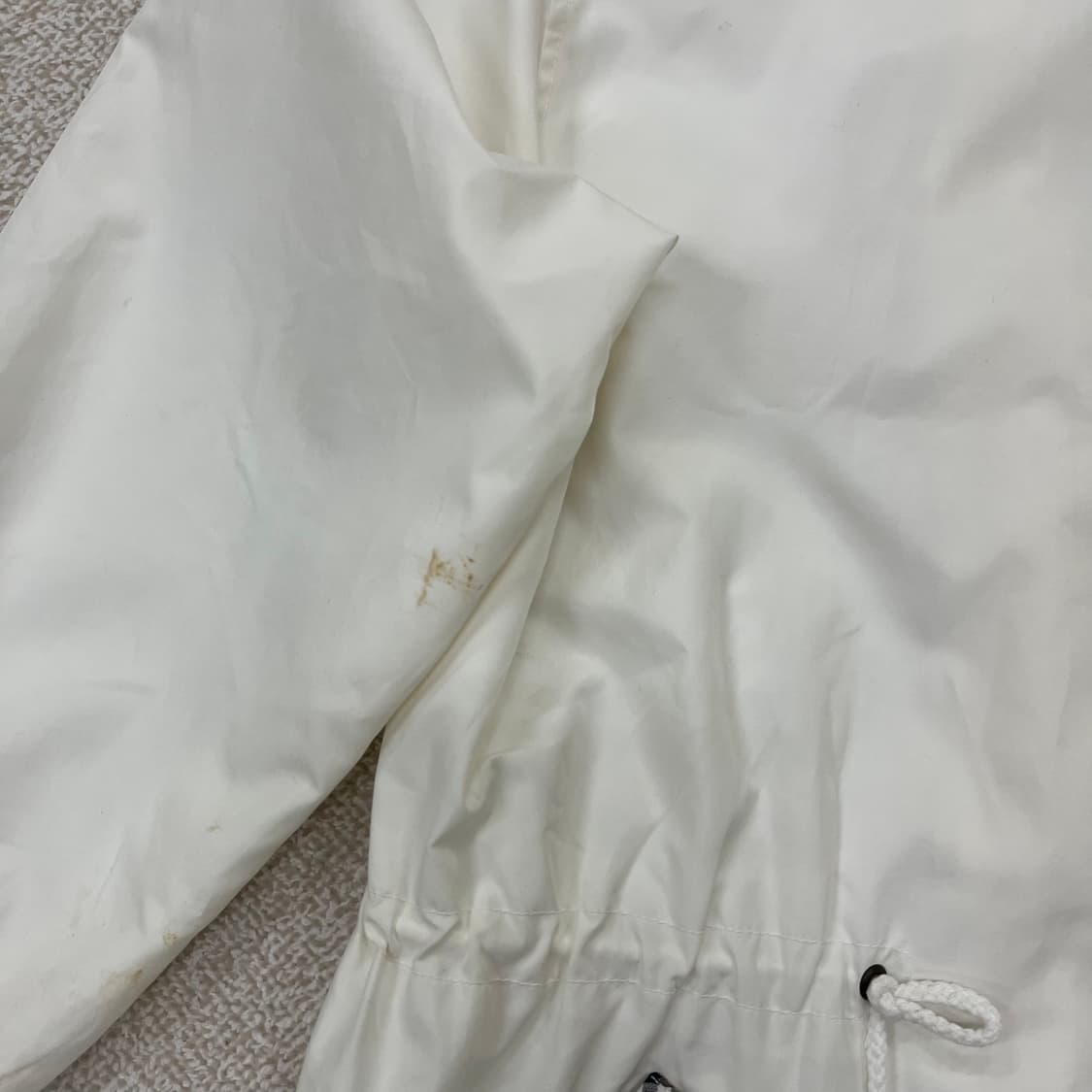 [XL이상] 버버리 빈티지 허리스트링 우븐 바람막이 자켓 3966 상품이미지8