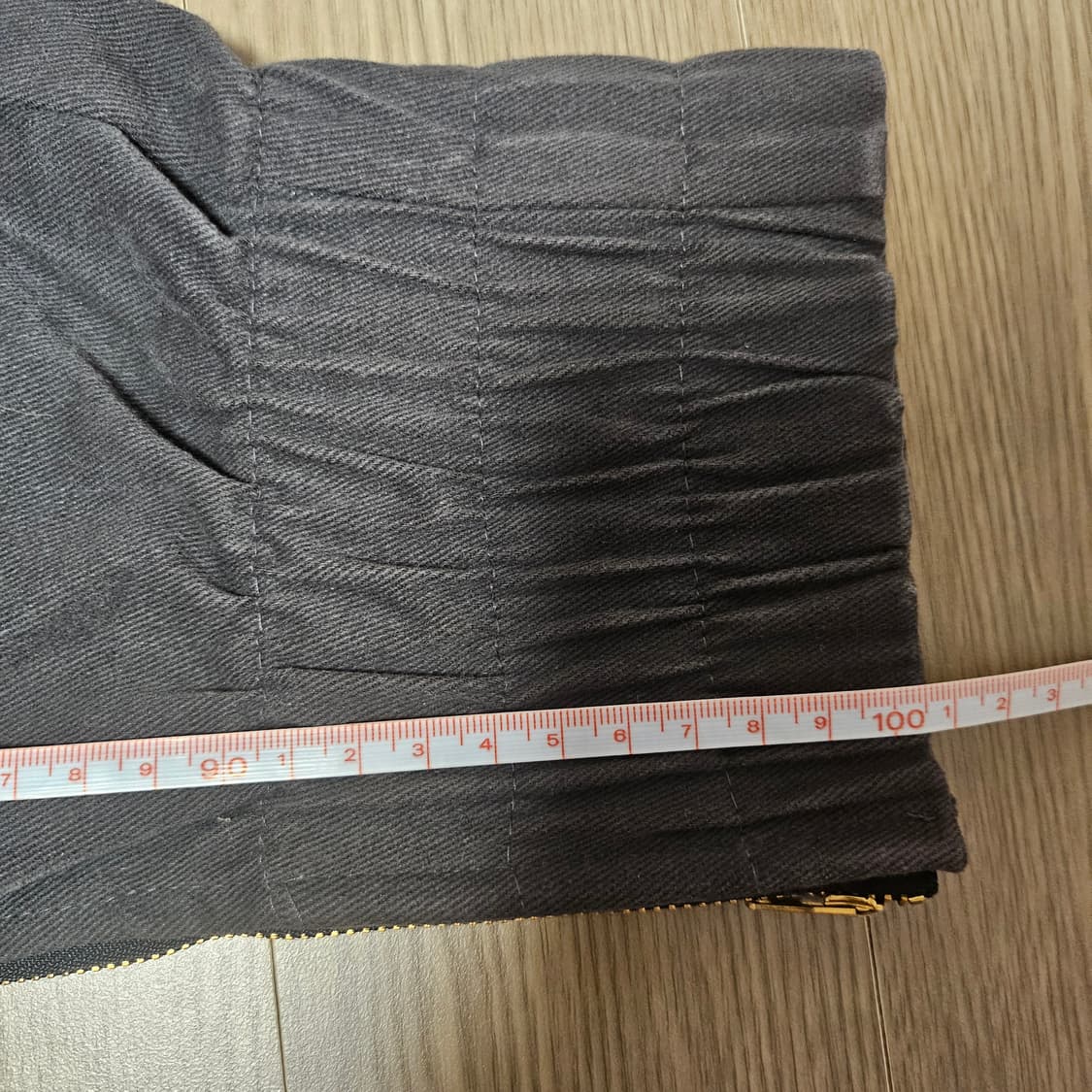 오메르타(OMERTA) 그레이 데님 워시드 조거팬츠 상품이미지4