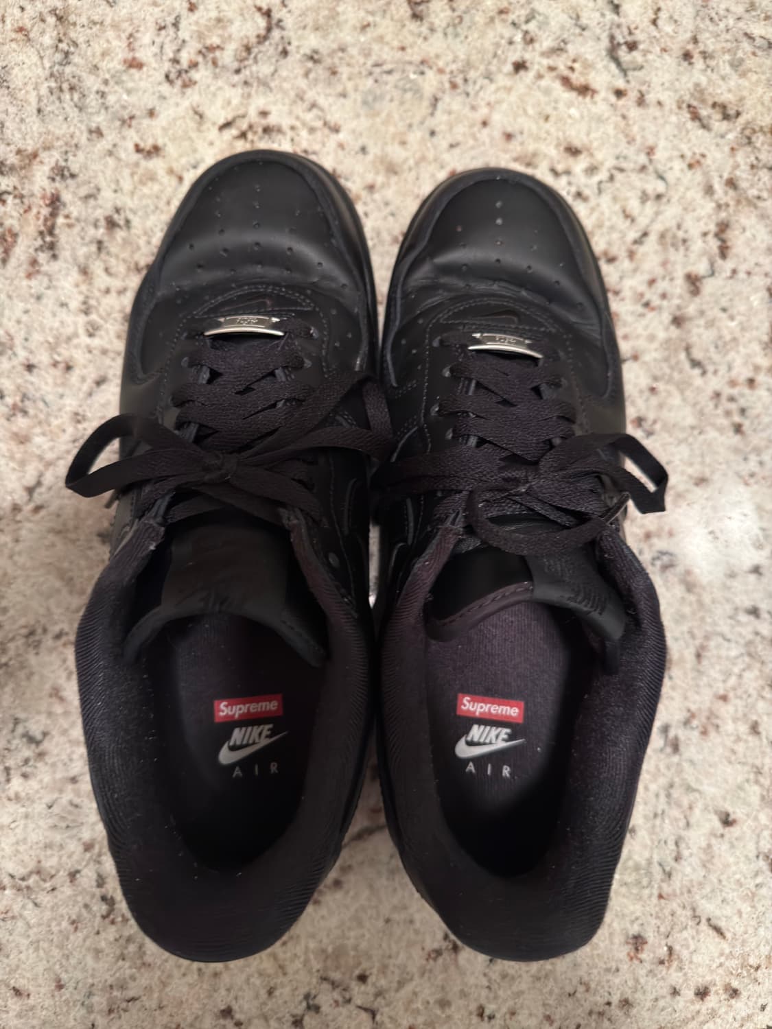 나이키 슈프림 에어포스 블랙 상품이미지2