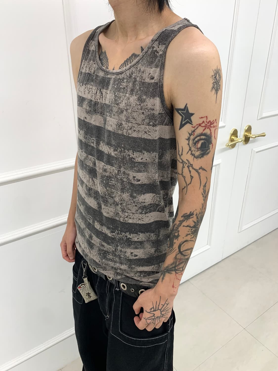 Grunge mood sleeveless  상품이미지1
