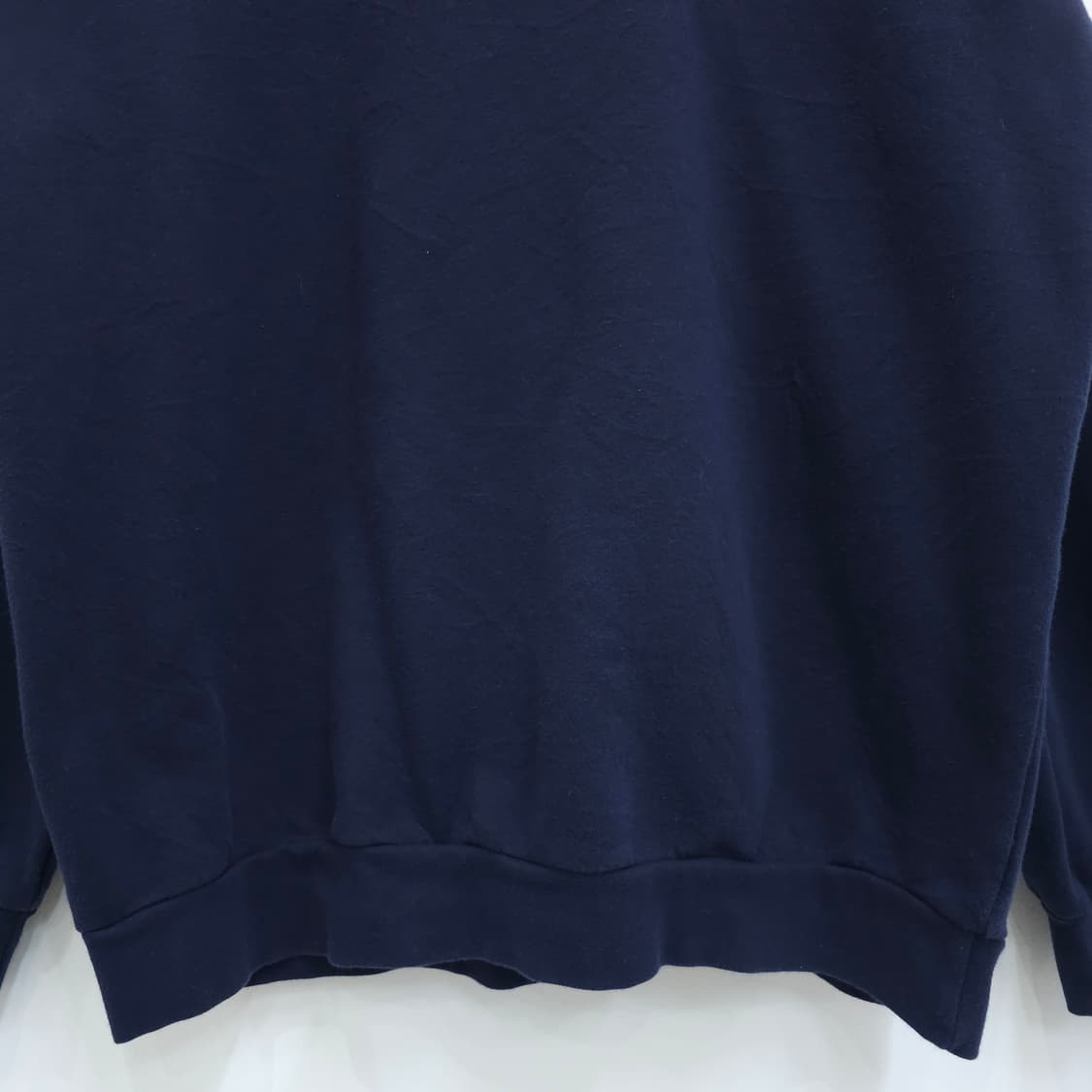 아디다스 네이비 맨투맨 기모 스웻셔츠 상품이미지3