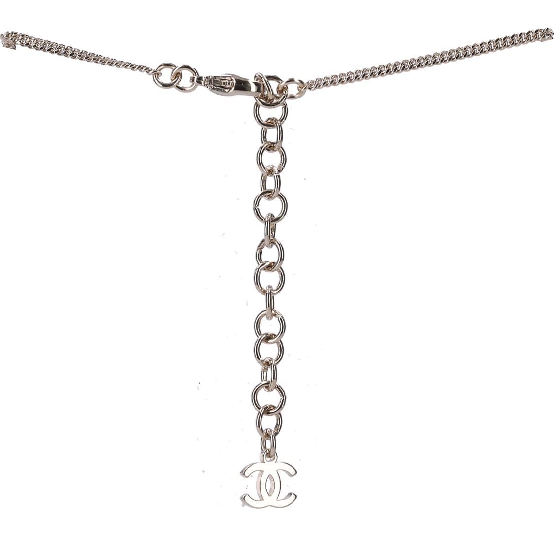 샤넬 ABE160 펜던트 메탈 레진 스트라스 골드 펄리 그레이 블랙 상품이미지3