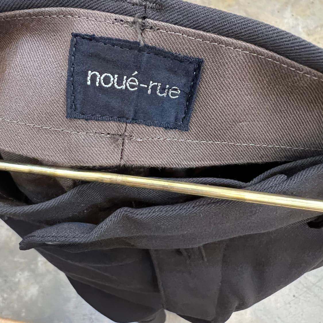 noue-rue 울 슬랙스 상품이미지6