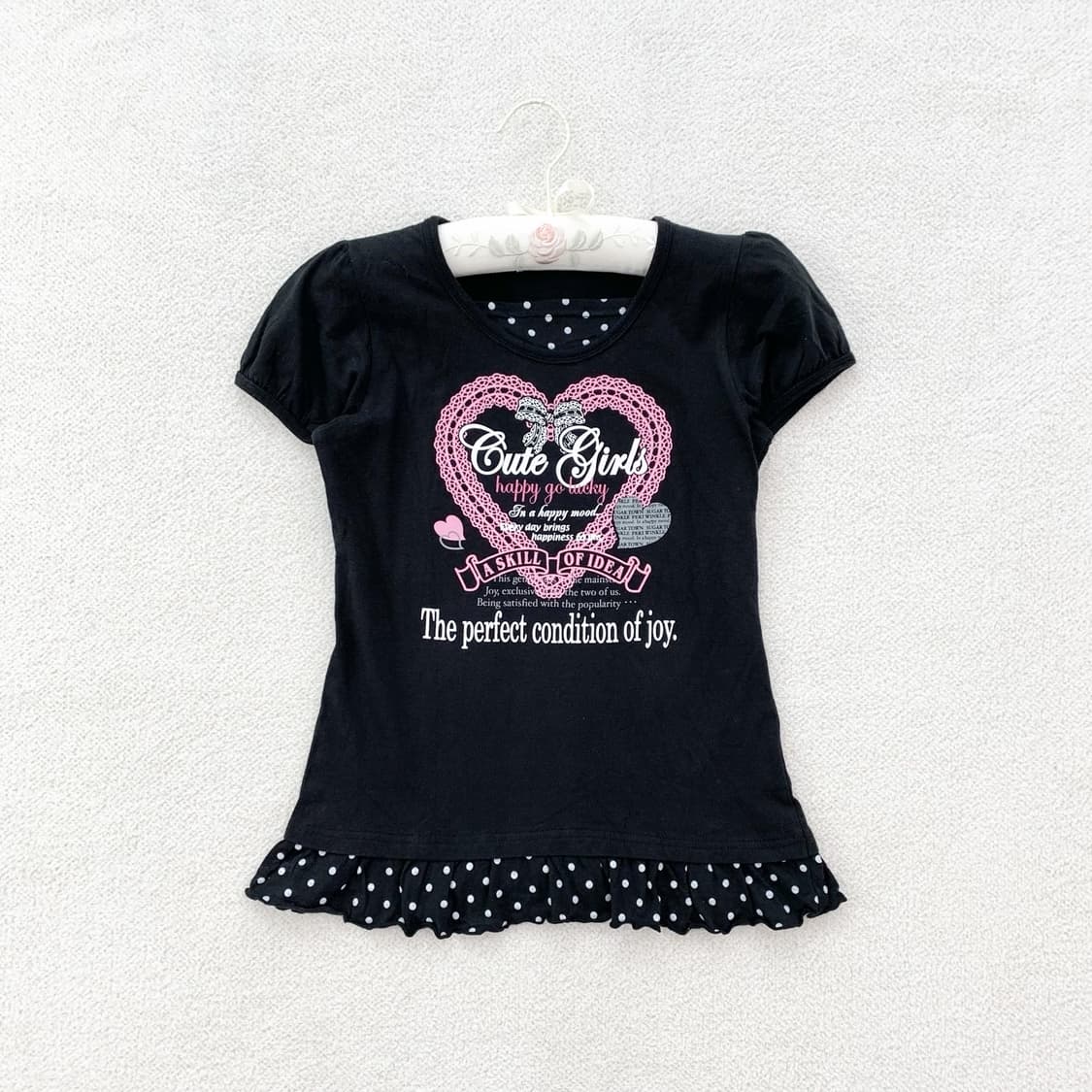 헤이세이 ♥ 하트레이스 도트 t 상품이미지1