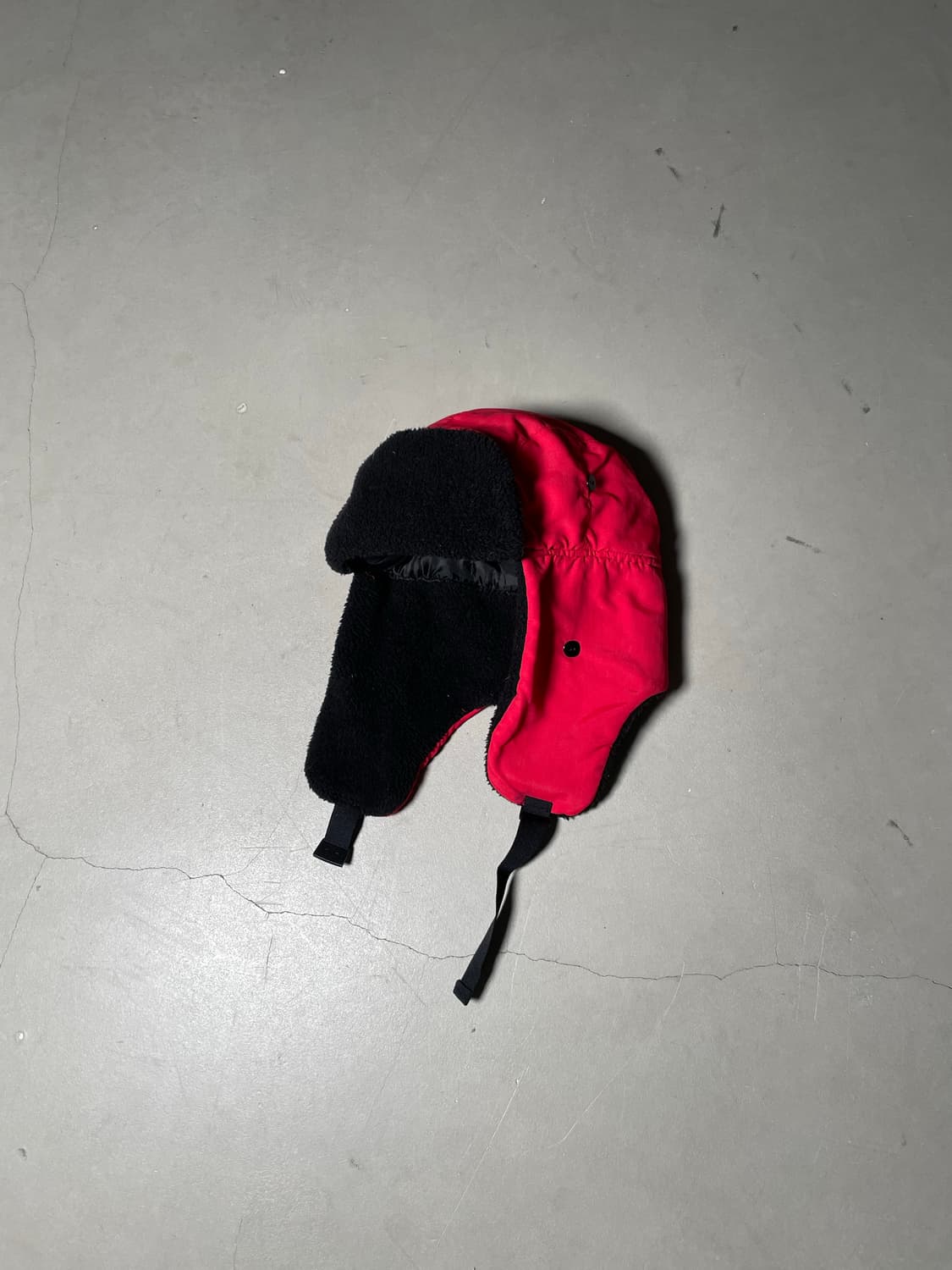 90‘s vintage  Nylon Fleece Trapper Hat 상품이미지1
