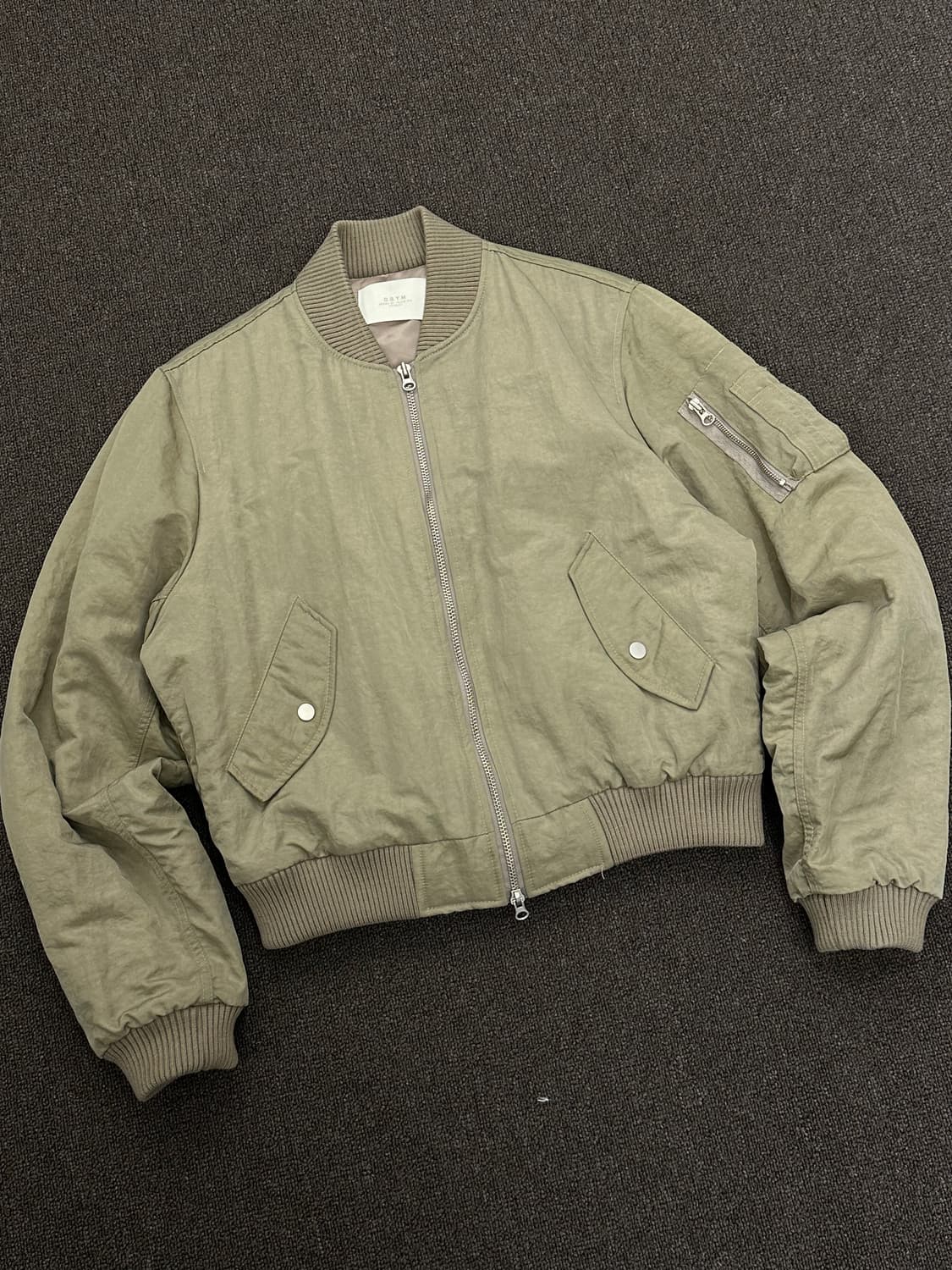 OS)D.B.Y.M 빈티지 투웨이패딩 봄버 자켓 상품이미지1