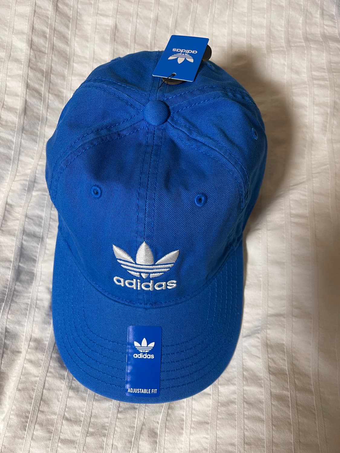 (새상품) 아디다스 adidas 볼캡 모자 블루 상품이미지1