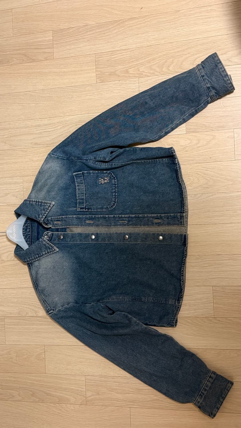 우영미 크롭 청셔츠 (36사이즈) 상품이미지2