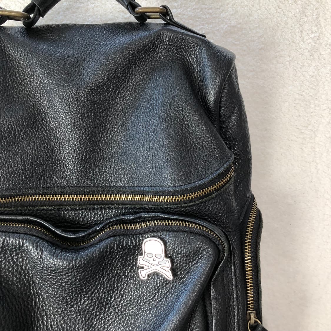 빈티지 리얼레더 백팩 상품이미지3