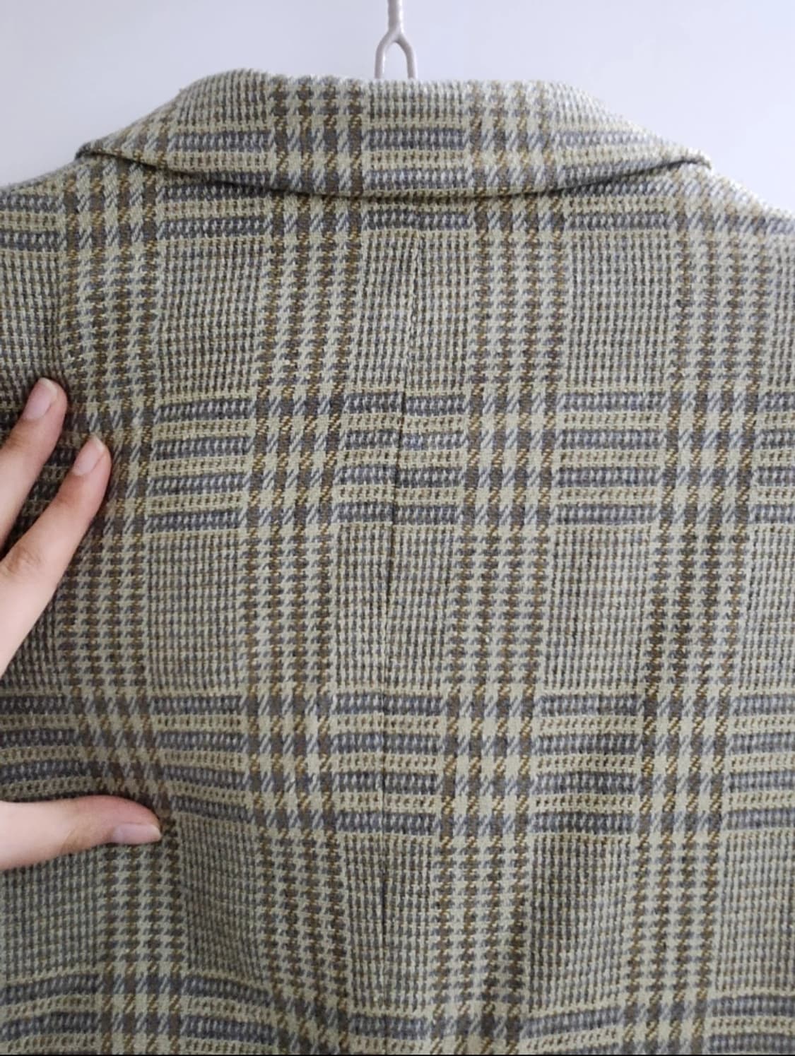 연두 트위드 자켓 상품이미지6