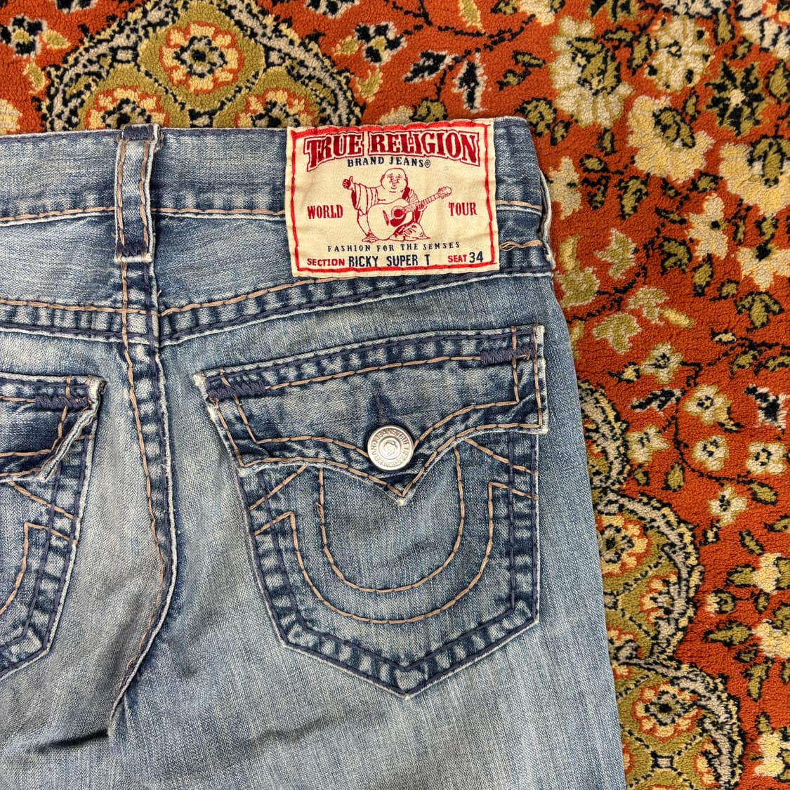 [31] 트루릴리전 RICKY SUPER T 데님 팬츠 상품이미지3