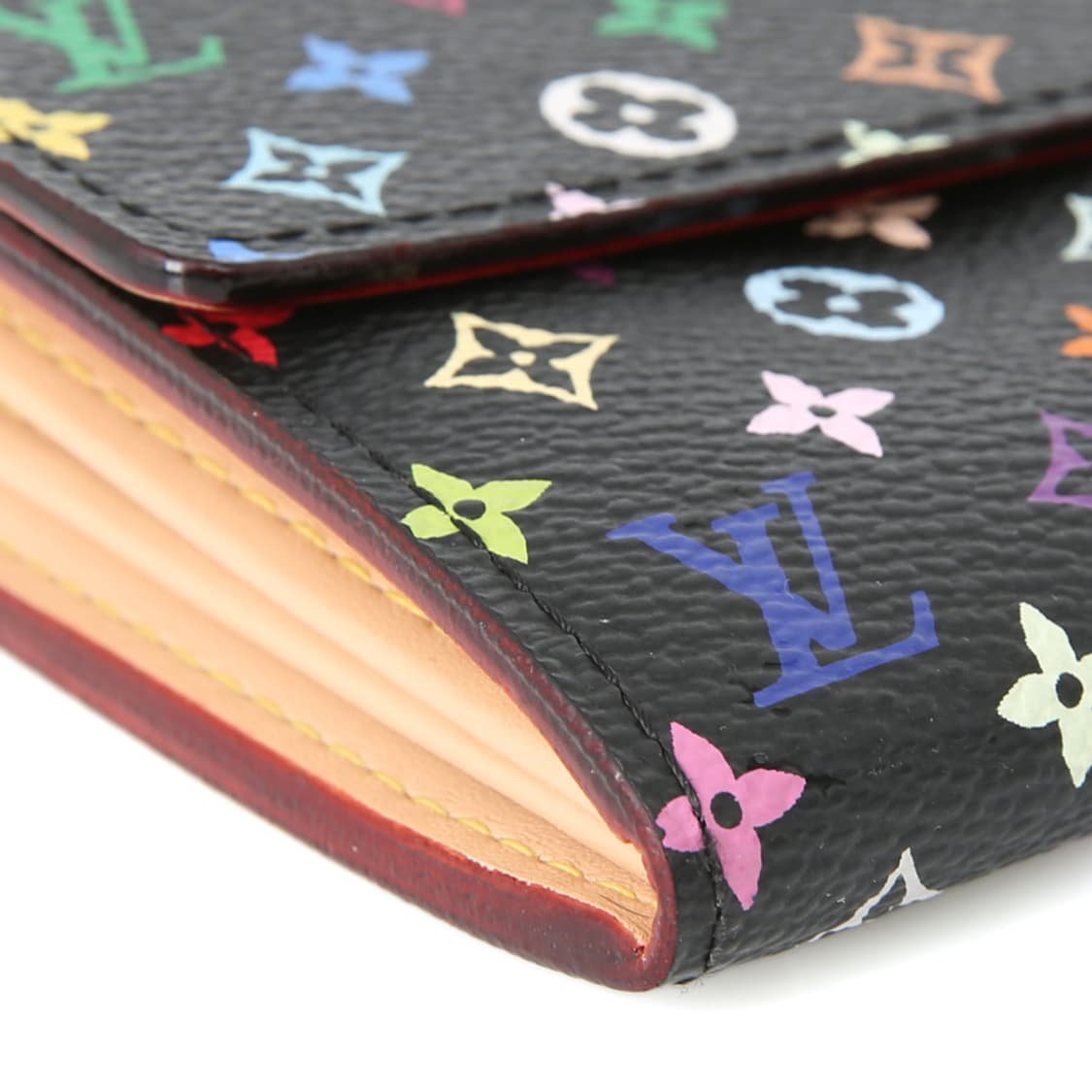 루이비통 멀티컬러 블랙 장지갑 멀티블랙 사라월렛 M60005 상품이미지6