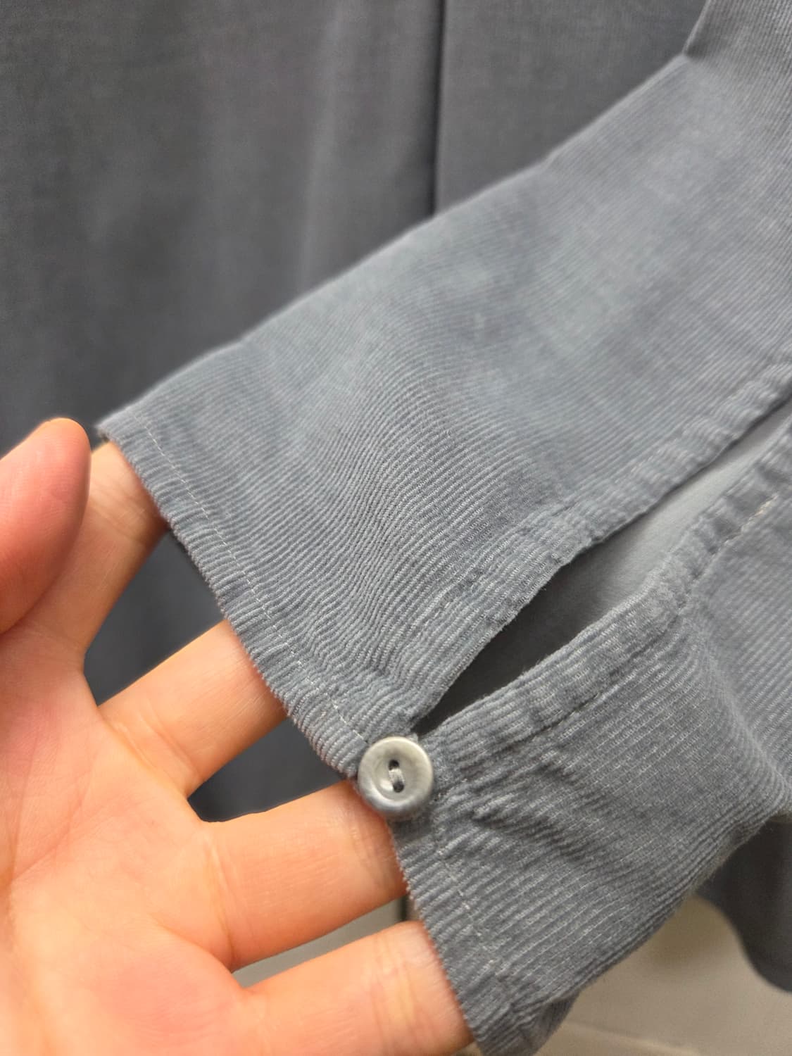 코스 오버사이즈 코듀로이 셔츠 상품이미지4