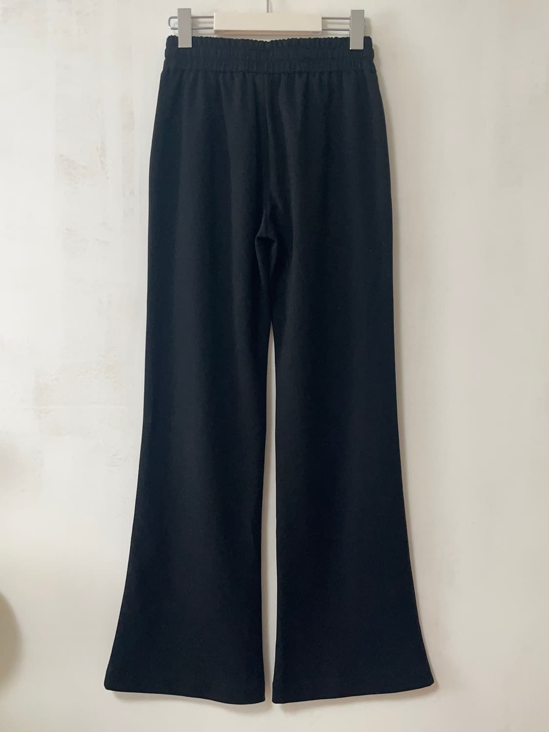 Kijun 기준 블랙 와이드 팬츠 S 상품이미지5