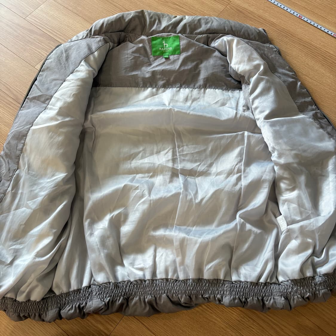 헤지스 남성 패딩 조끼 그레이 100 상품이미지8