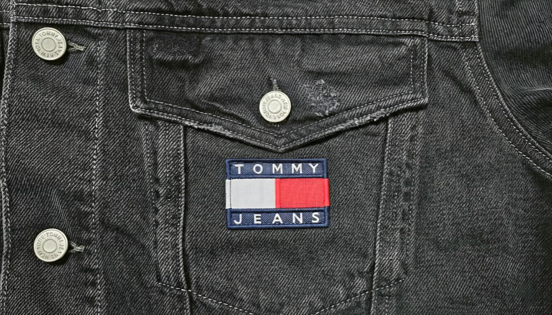 {레어템} 타미 흑청 데님 자켓 [L] 상품이미지5