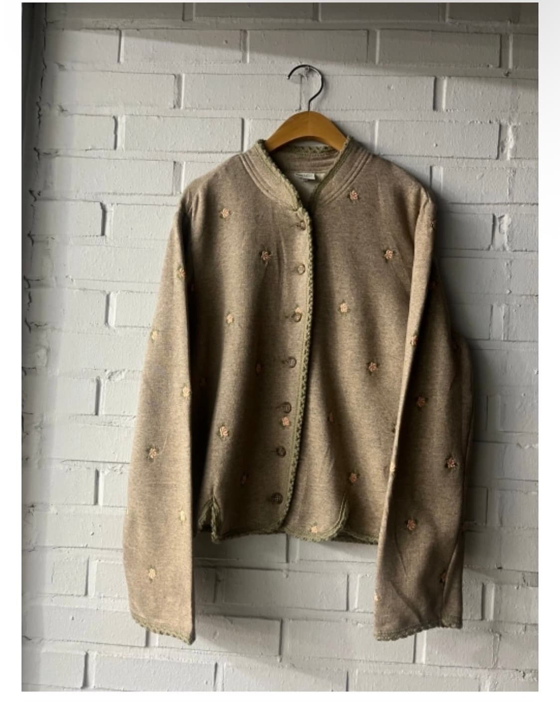 샵페어리 빈티지 베네통 기모 가디건 자켓 상품이미지1