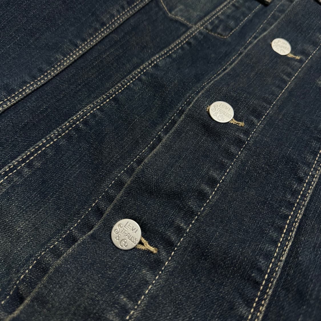 리바이스(Levi's) 78599 인디고블루 워시드데님 쇼트 트러커 자켓 상품이미지5