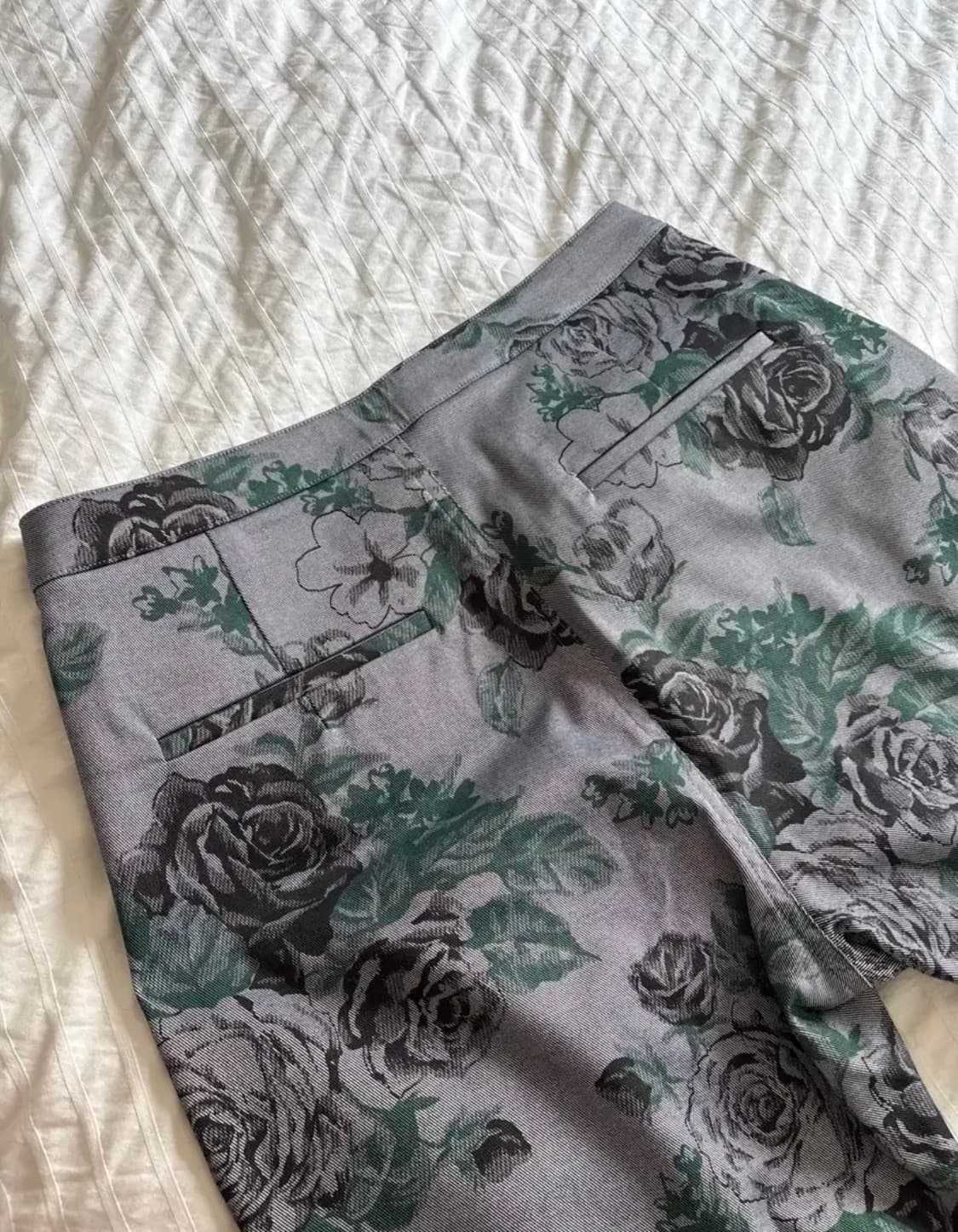 티크 코튼 플레어 팬츠 상품이미지2